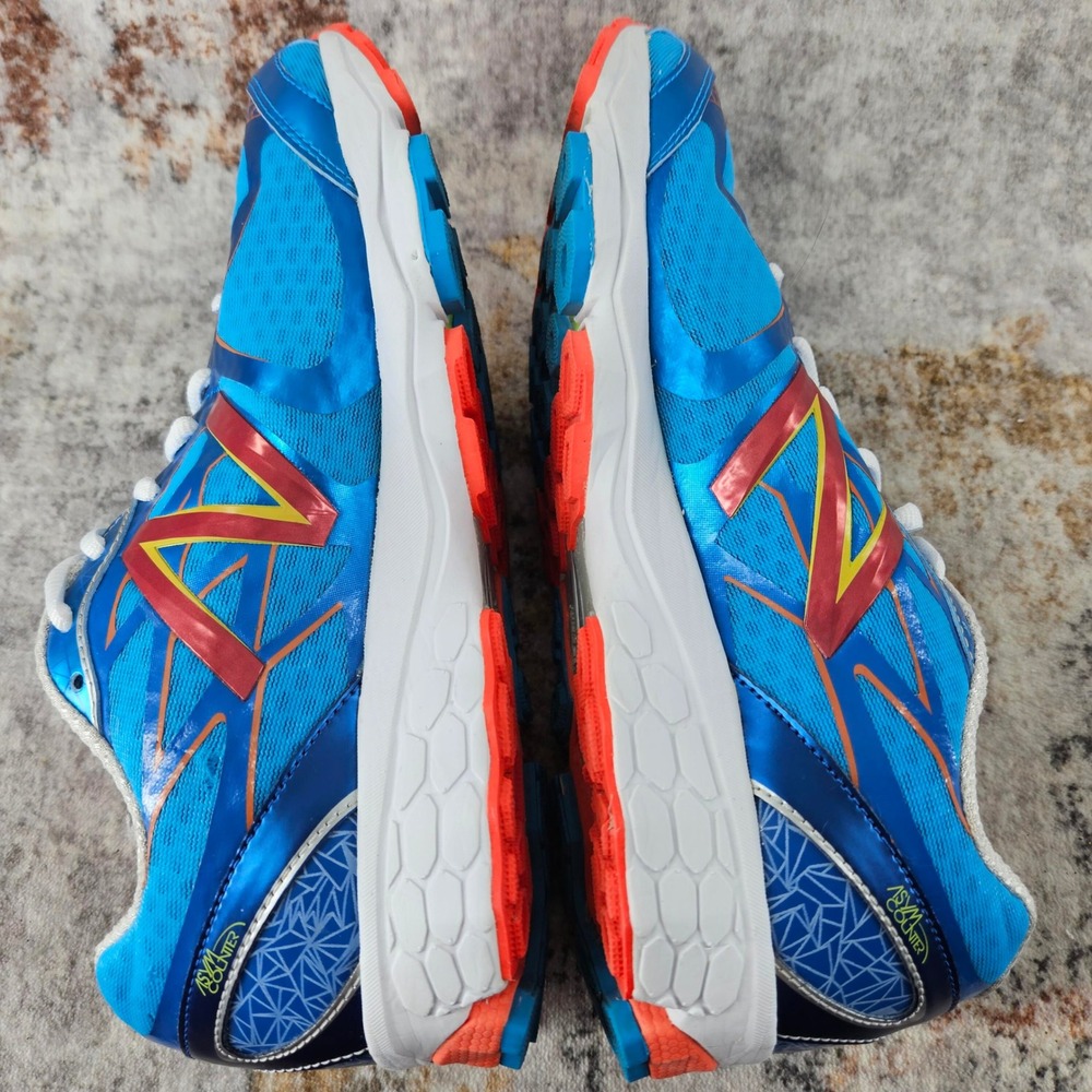 New Balance Fresh Foam 1080v4 Running Shoes Womens 8.5 B Blue Orange W1080BW4 - Picture 9 of 15